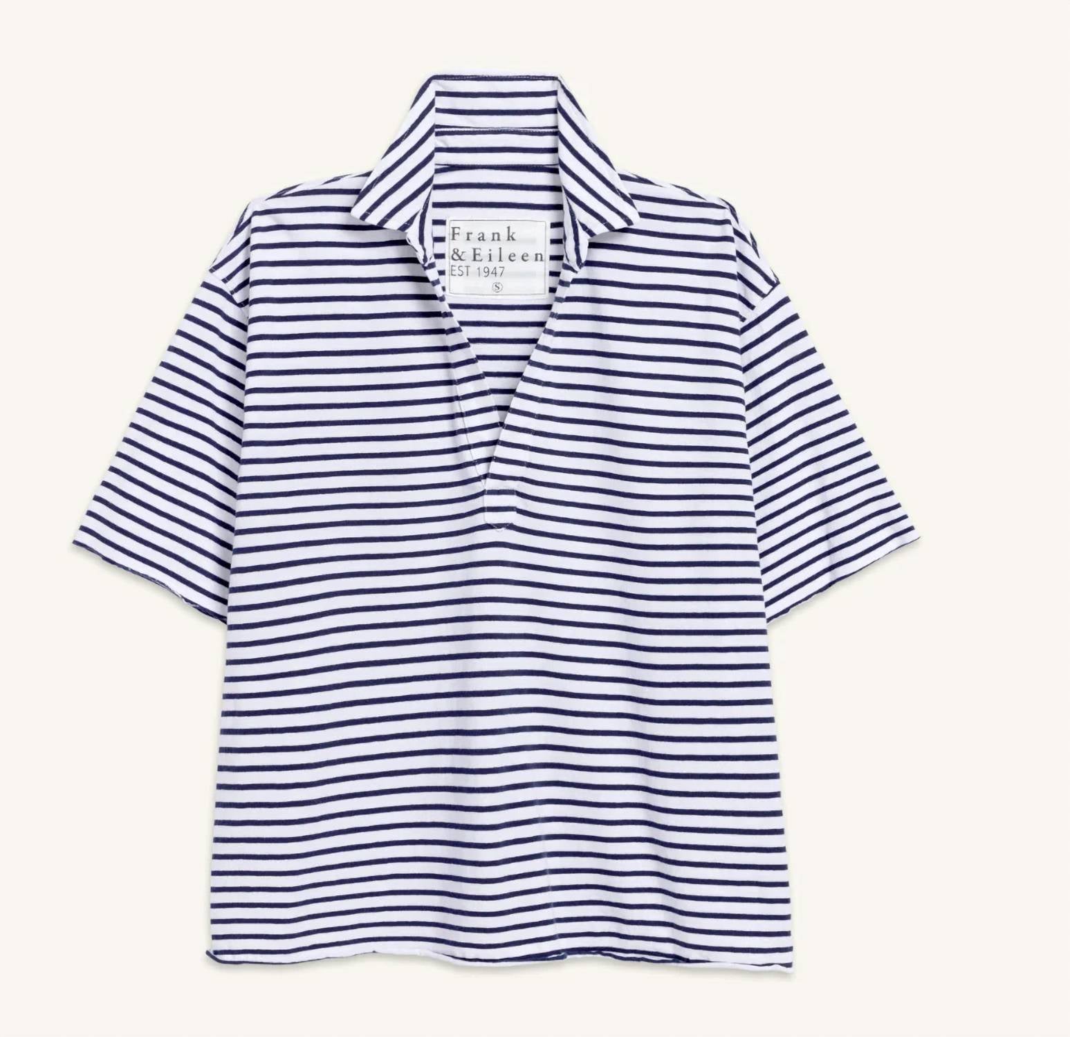 Frank & Eileen - Patty Popover Henley Top