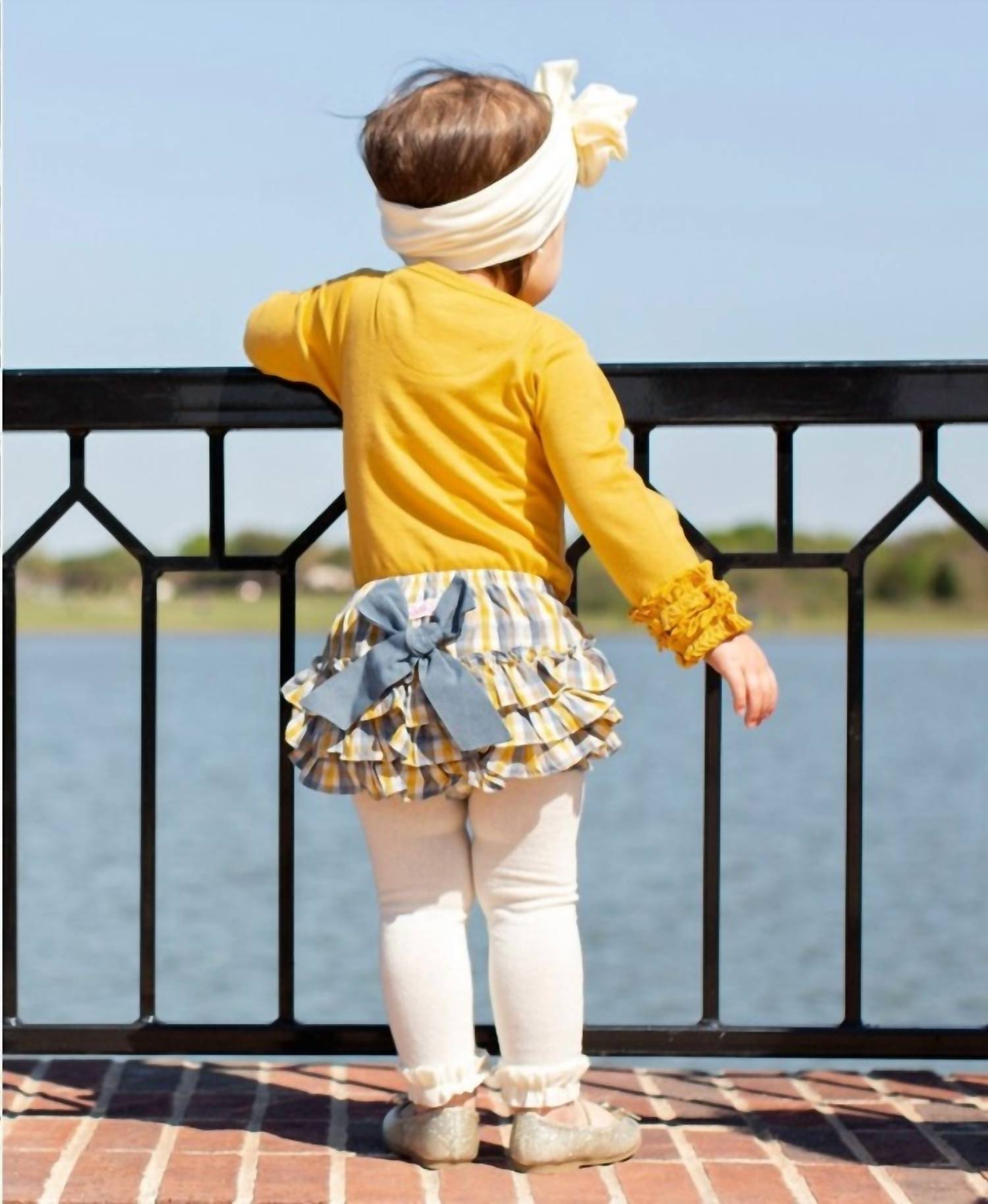 Rufflebutts - BABY GIRLS LONG SLEEVE ONESIE