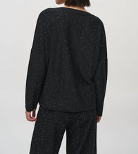 Joseph Ribkoff - SEQUINED SWEATER KNIT BOXY TOP