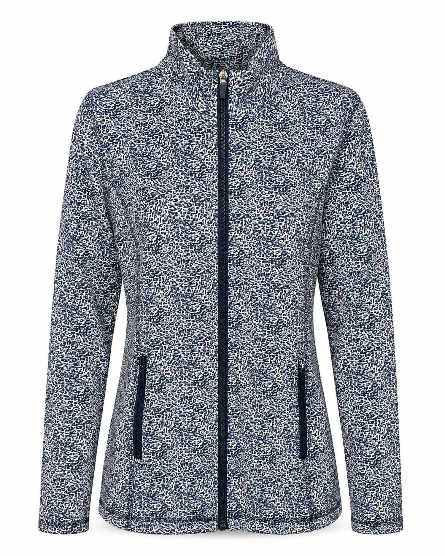 Lulu-B - Animal Print Zip Jacket