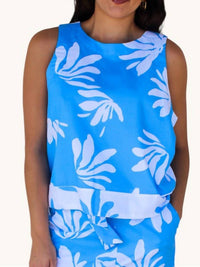 Southern Tide - Simone Leafy Luxe Tank Top