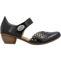 Rieker - Women's Mirjam 53 Casual Mary Jane Leather Shoes