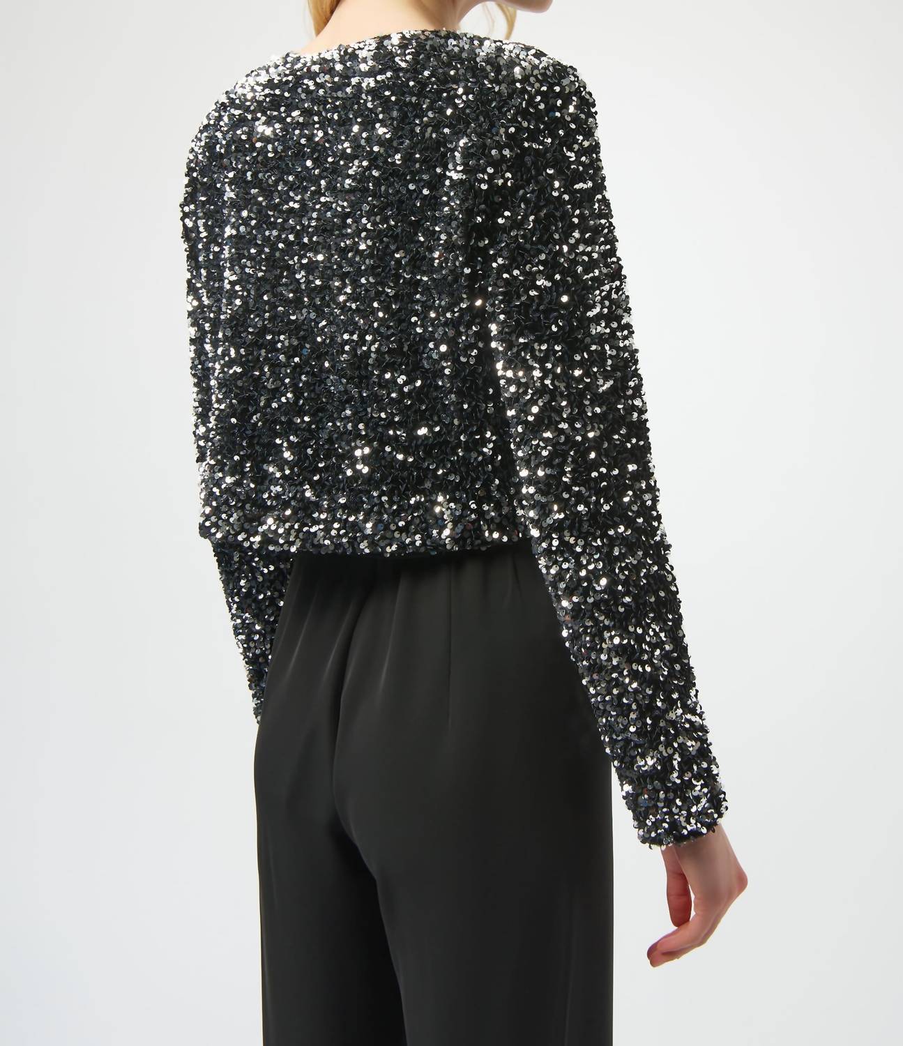 Joseph Ribkoff - Cropped Jewel Blazer