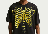 NIKE Max90 Air Max T-shirt in black neon - men's t-shirt - alternate view