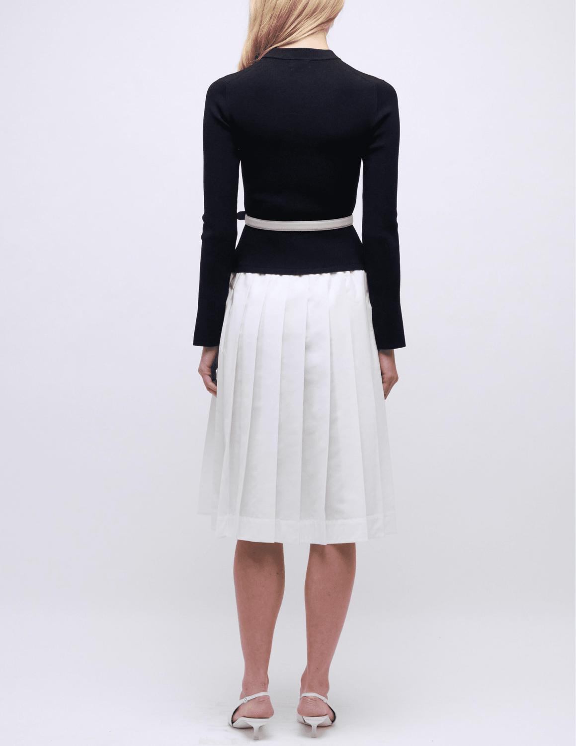 Simkhai - Heather Long Sleeve Belted Midi Dress