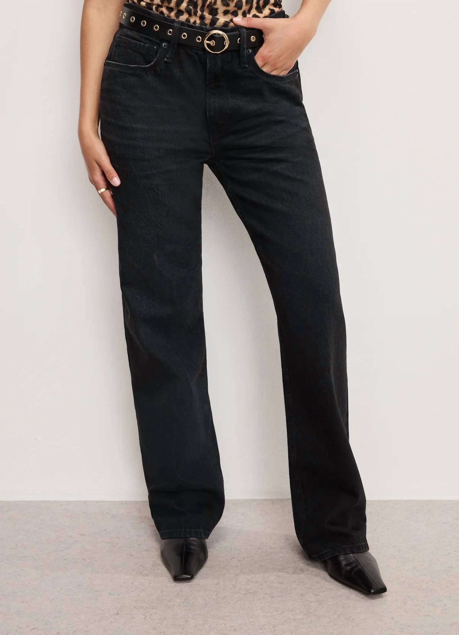 Good American - Good Petite 90's Relaxed Jean