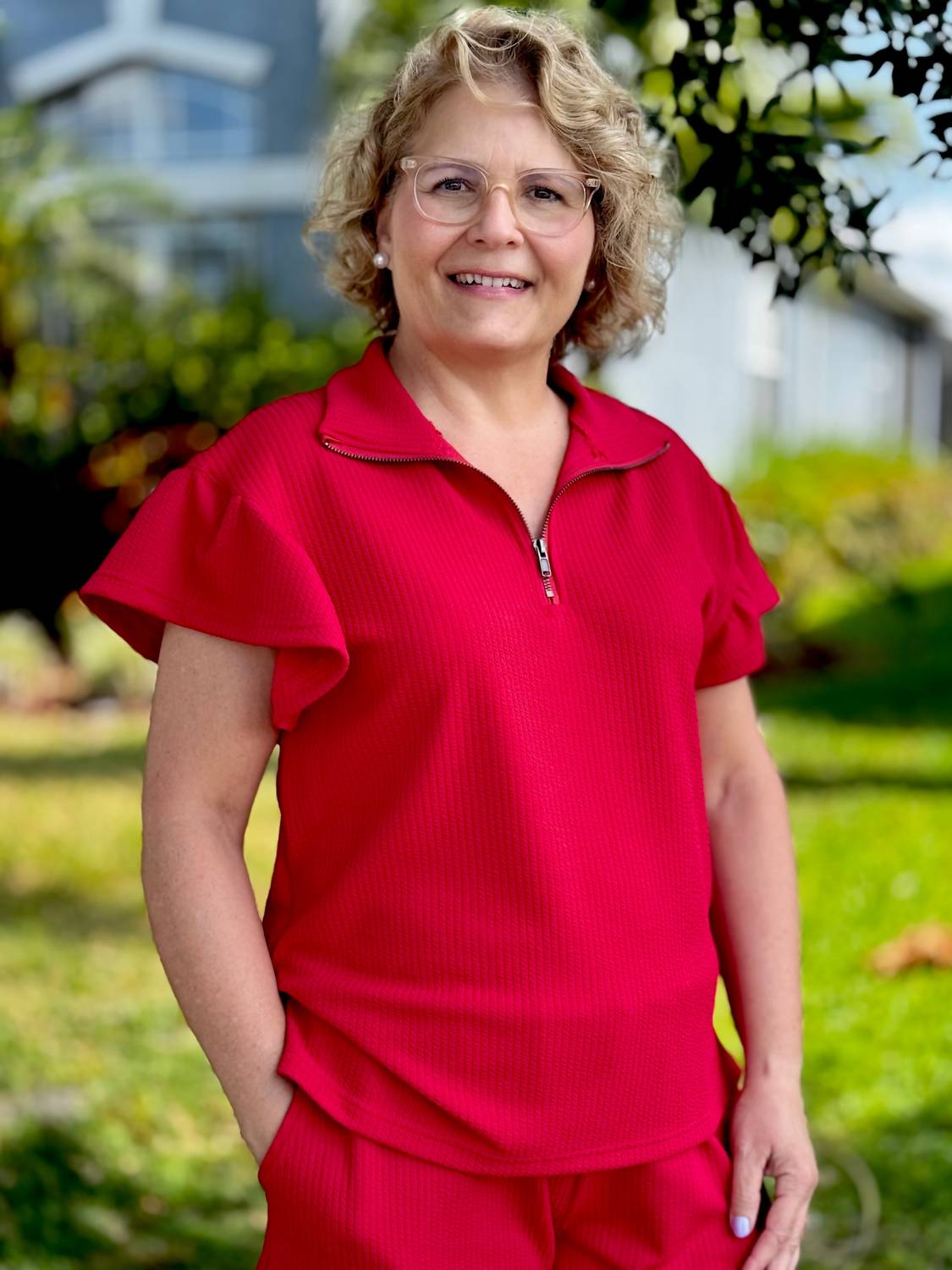 Southern Grace - Sydney Quarter Zip Top