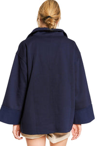 Jade By Jane - Together At Last Collared Pullover