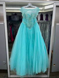 Karishma Creations Women's Prom Dress in mint - women's dress - alternate view