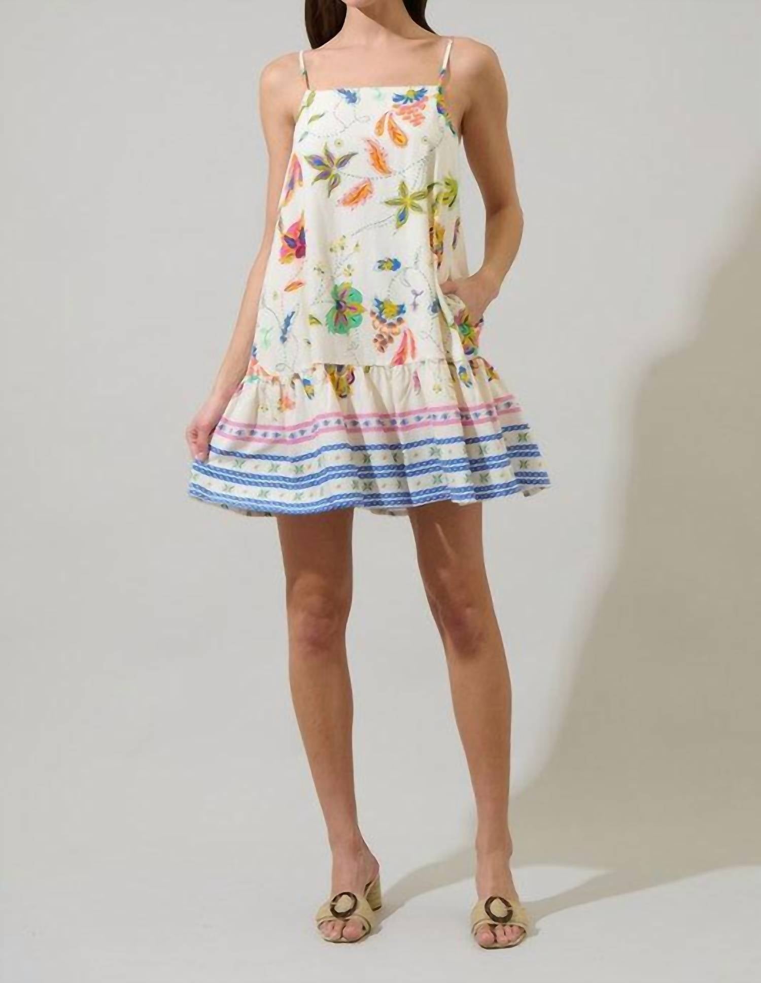 Sugarlips - Floating Florals Mini Dress