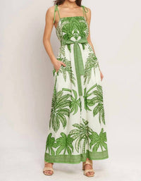 Flying Tomato - Palm It Like It Is Jumpsuit