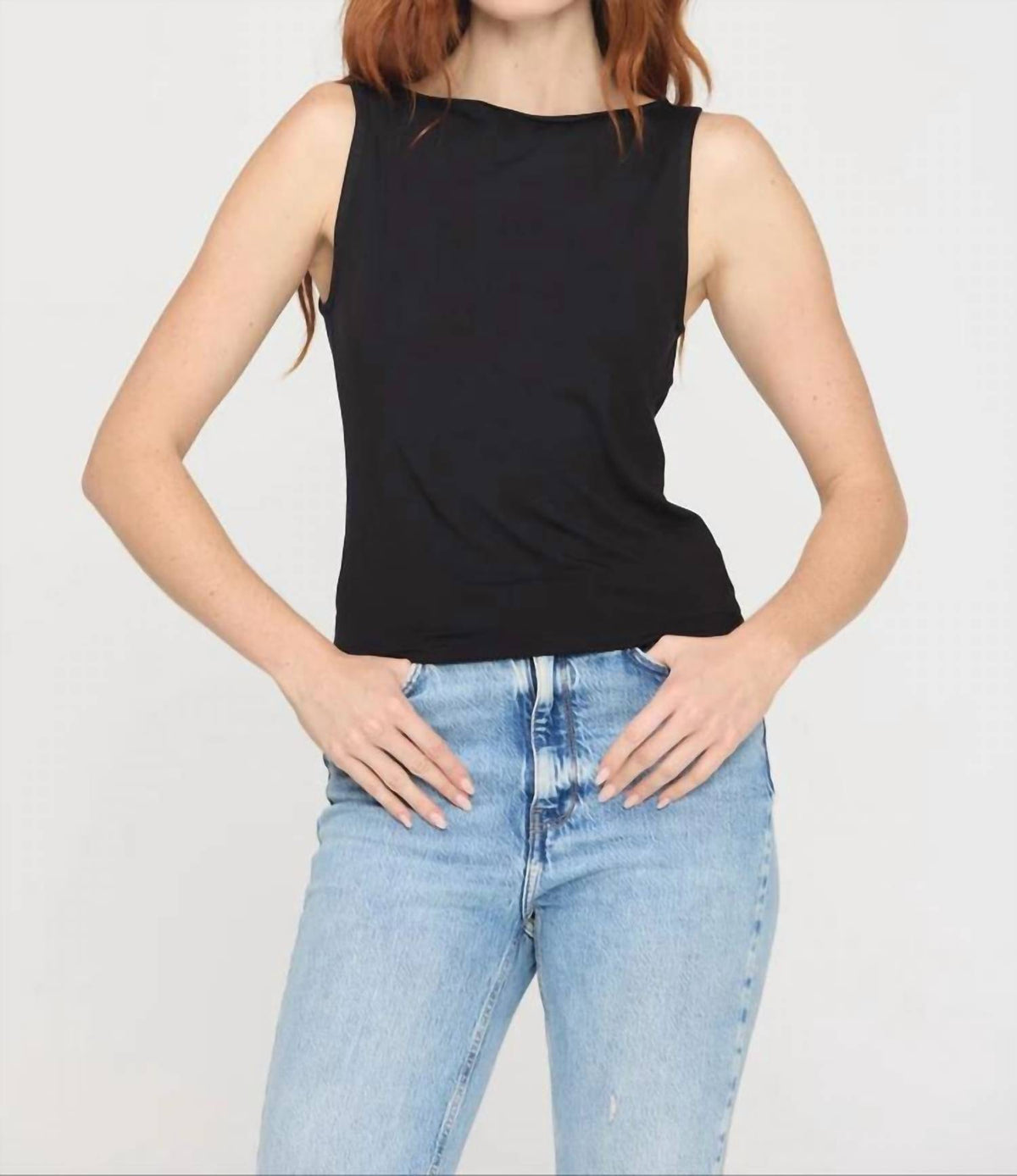 Project Social T - Odette Boat Neck Tank Top
