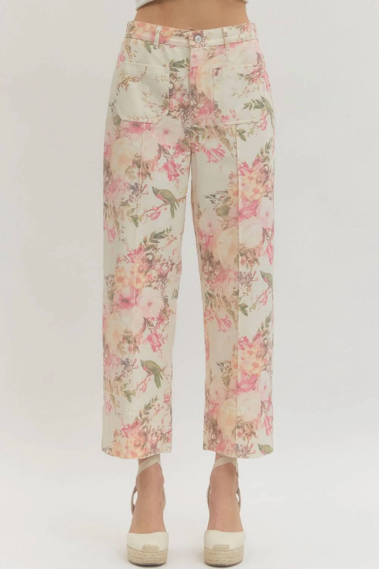 Entro - Women's Garden Whisper Trousers