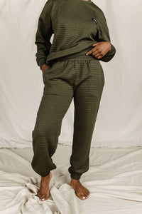 Ampersand Ave - Quilted Jogger Pants