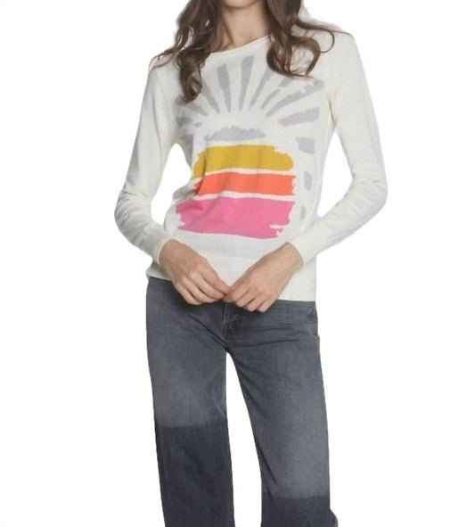 Sunburst Crew Top