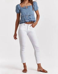 Dear John Denim - Mia Cinched Chambray Top
