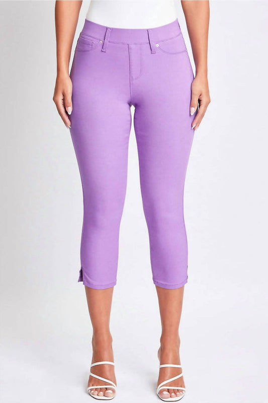 Ymi - Women's Hyperstretch Pull On Capri Pant