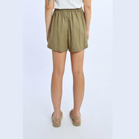 Molly Bracken - High Waist Linen Shorts
