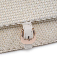Urban Expressions - Women's Gloria Straw Crossbody Bag