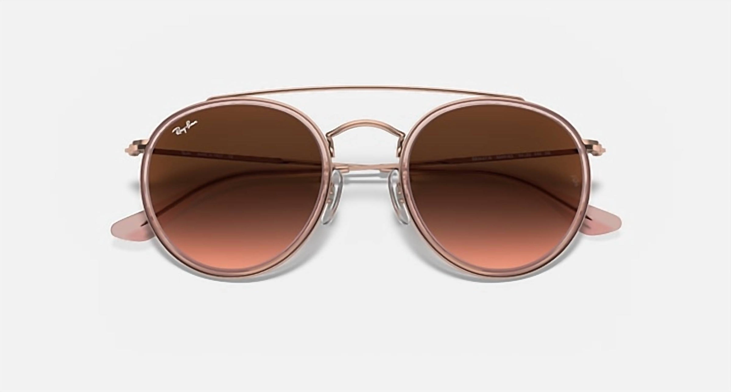 Ray Ban - Round Double Bridge Non Polarized Sunglasses Rb3647n 9069a5