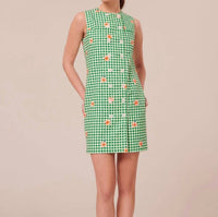 Tara Jarmon - Raphia Canvas Mini Dress