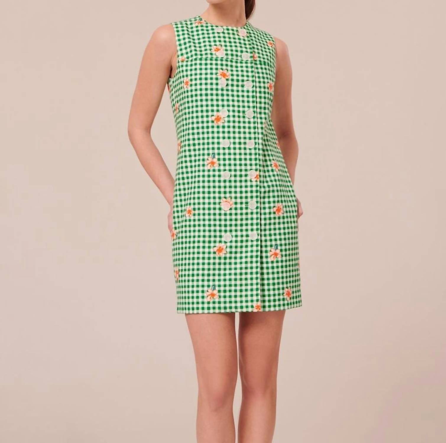 Tara Jarmon - Raphia Canvas Mini Dress