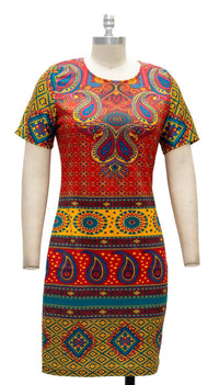 Michael K - Paisley Print Dress