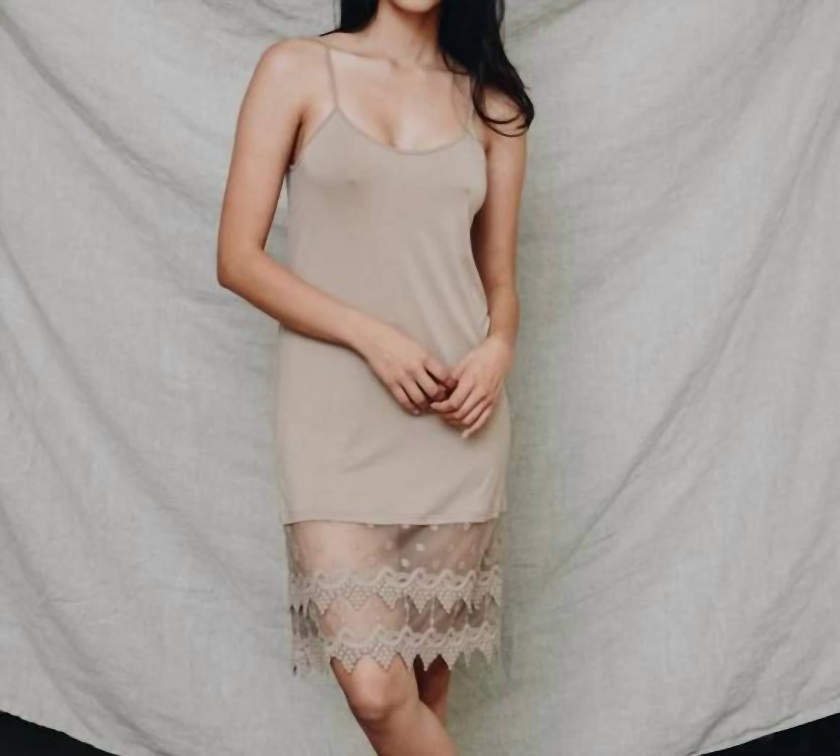 Willows - Lace Slip Dress