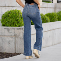 Judy Blue - Boardroom Babe High Rise Wide Leg Jean