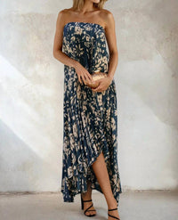 Dress Forum - Yaneth Floral Asymmetrical Maxi Dress
