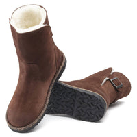 Birkenstock - Women's Uppsala Shearling Suede Leather Boots