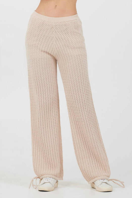 Vintage Havana - Open Crochet Tie Pants