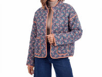 Mudpie - Cher Block Print Floral Jacket