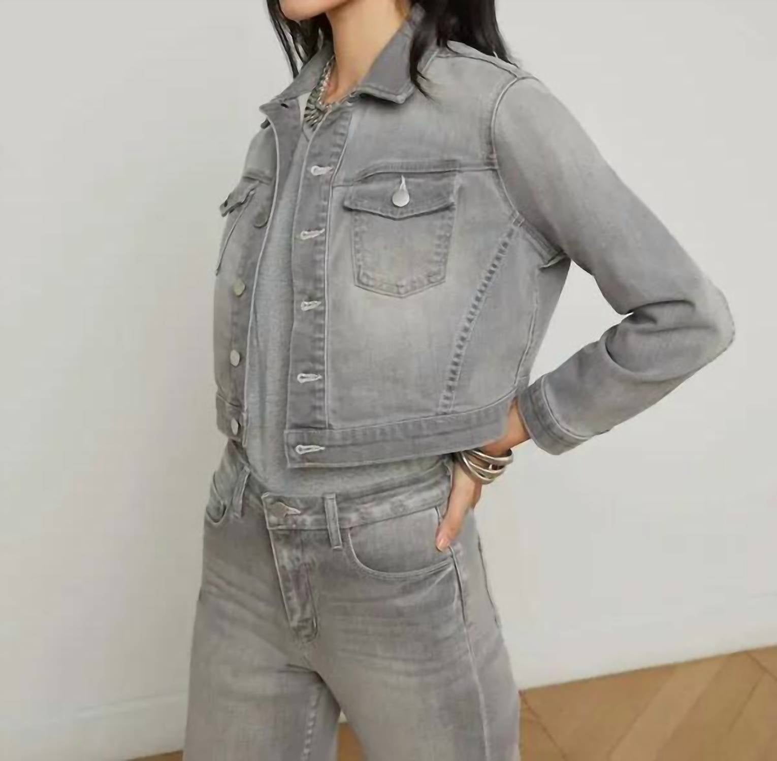 L'Agence - Koda Cropped Jacket