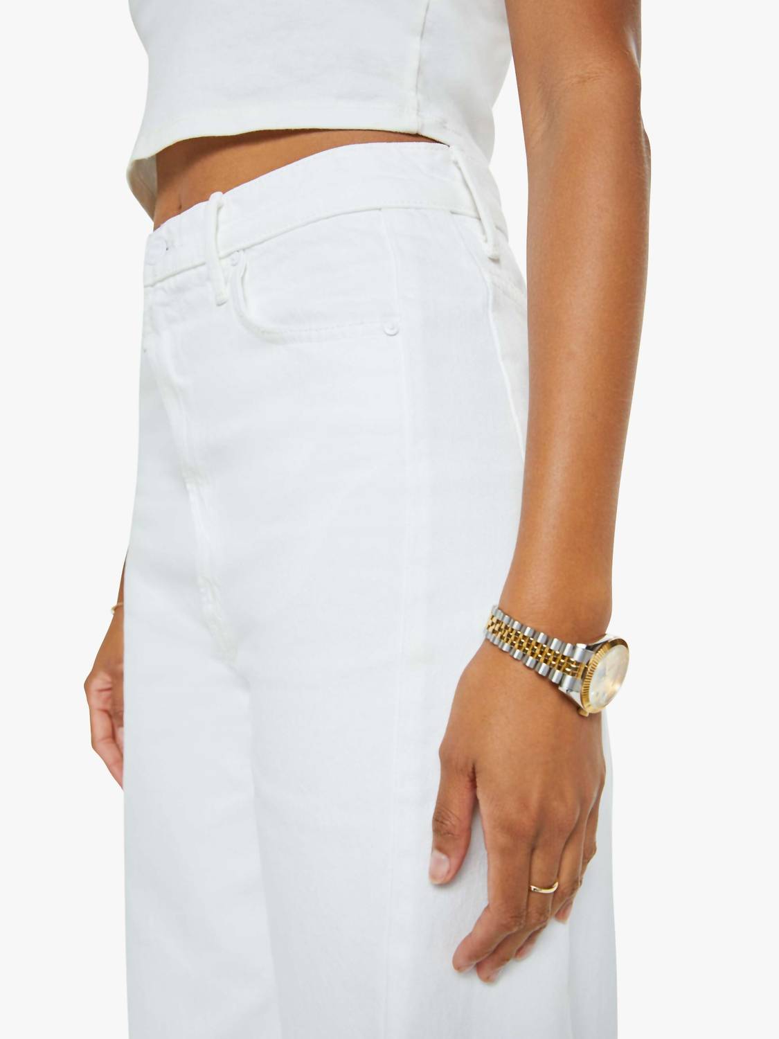 Mother - Full-pipe Ankle Jeans