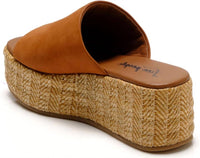 Free People - Women's Harbor Raffia Platform
