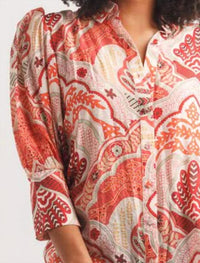 Papillon - Printed Button Front Shirt
