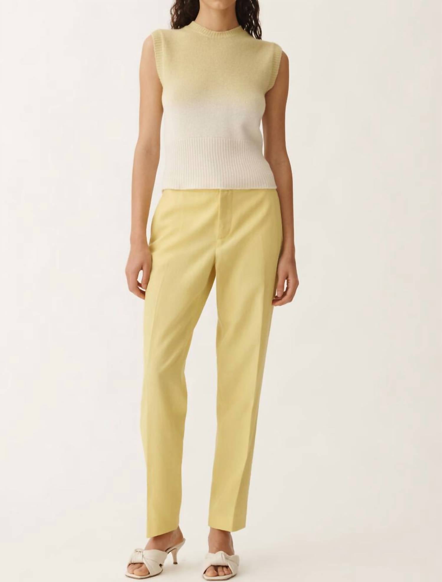 Fabiana Filippi - Faded Ombre Slim Fit Cardigan And Vest Set
