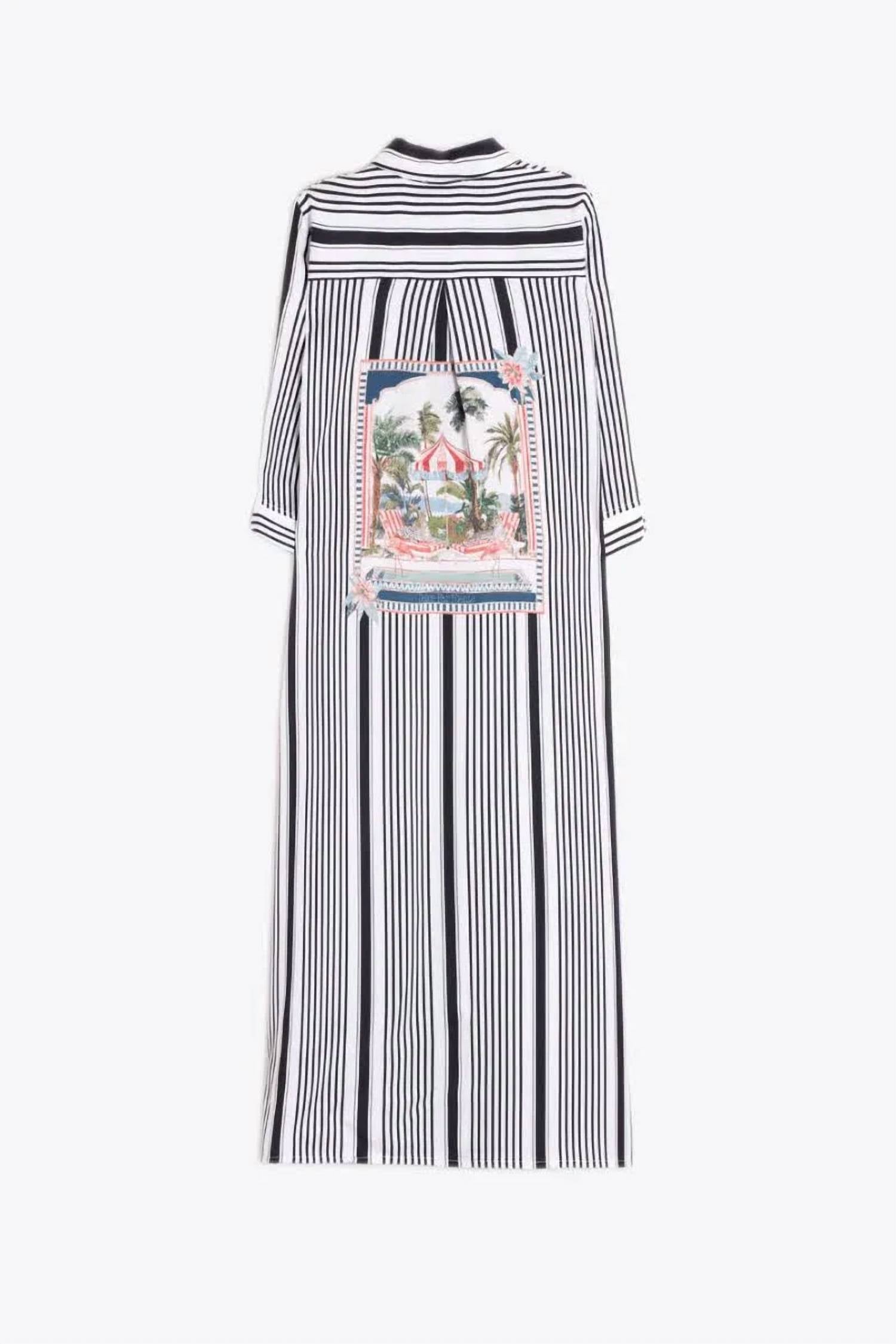 Vilagallo - Dolce Far Niente Shirt Midi Dress