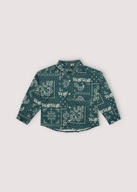 The New Society - Kid's Gallen Paisley Shirt