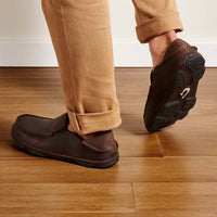 Olukai - Men's Moloa Leather Slip On Shoes