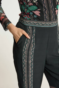 CABALLERO Miller Wide Leg Pants in twilight bloom - women's pants - view 4