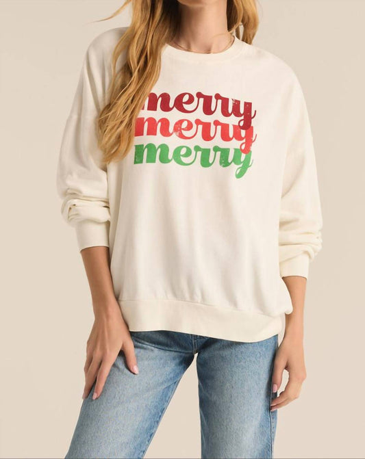 Z Supply - Merry Sunday Sweatshirt