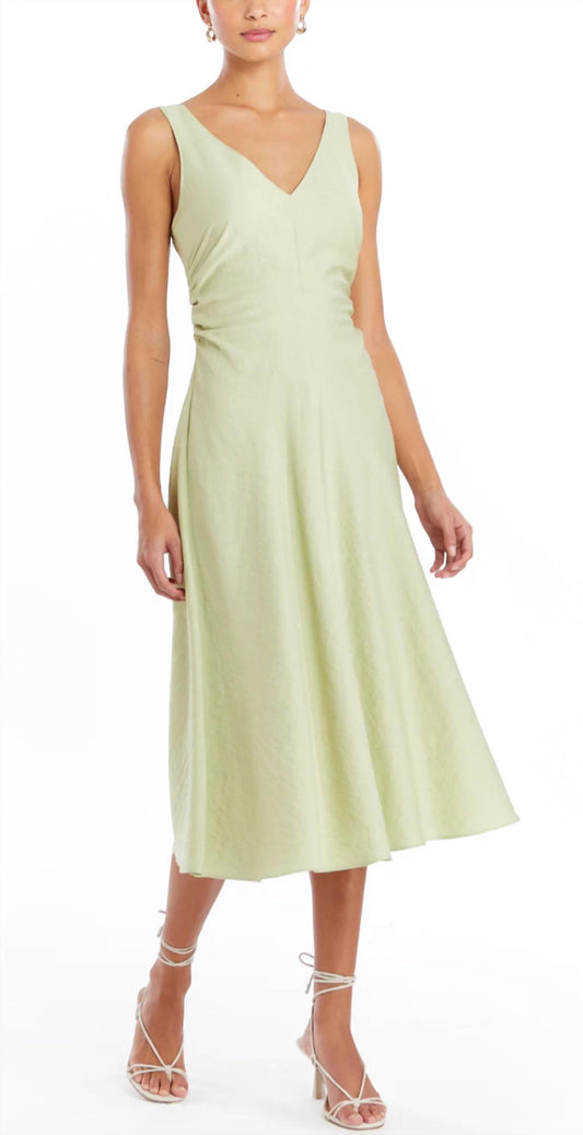 Amanda Uprichard - Sabal Linen Blend Dress