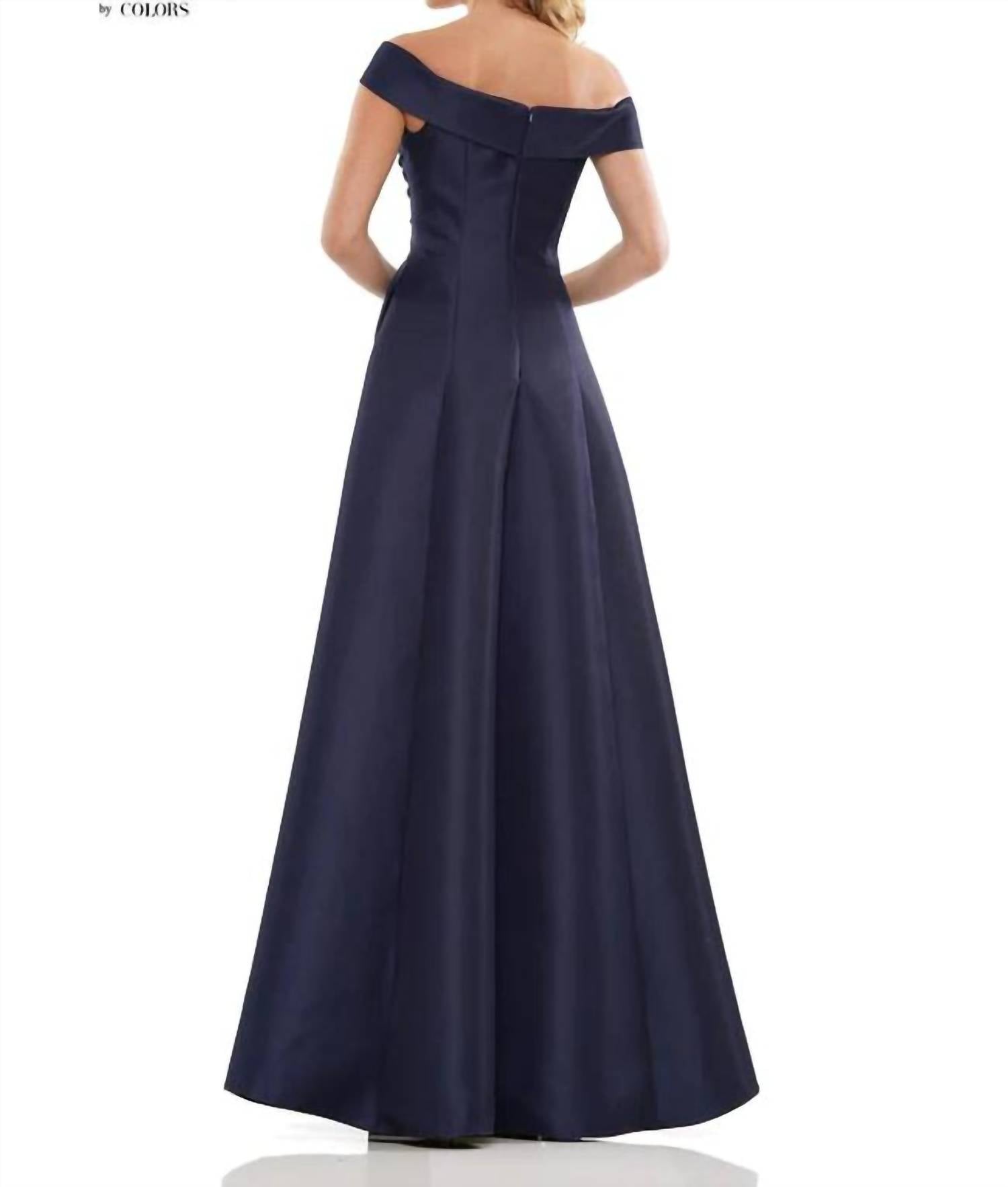 Marsoni By Colors - Off Shoulder Evening Dress