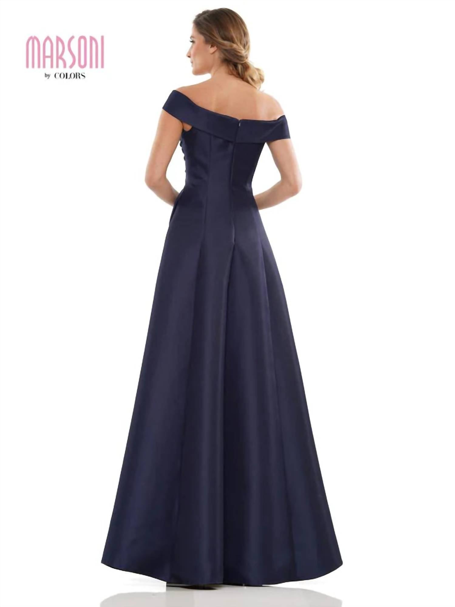 Marsoni By Colors - Off Shoulder Evening Dress