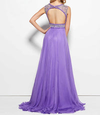 Mac Duggal - Embellished Open Back Gown