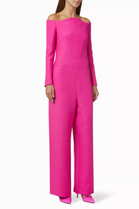 Valentino Garavani - Wool And Silk Blend Jumpsuit
