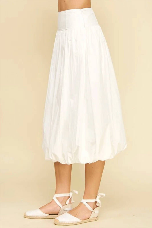 Pinch - Bubble Midi Skirt