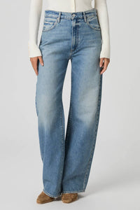 Paige - Arellia Ankle Wide Undone Hem Jeans
